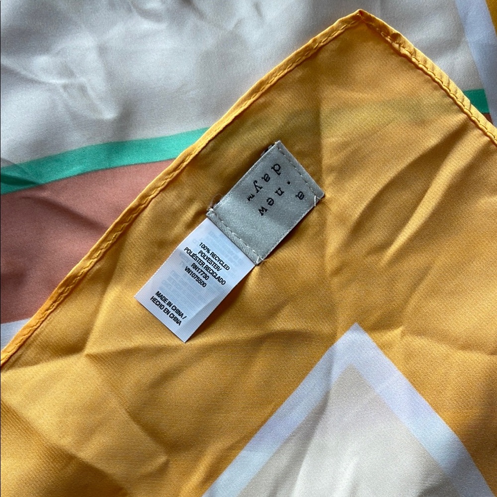 Colorful Striped Scarf - Picture 2 of 2